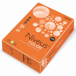 Carton Copiator A4 Portocaliu Intens 160g 250/top Or43 Niveus