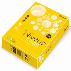 Hartie Copiator A4 Galben Mustar Intens 80g 500/top Ig50 Niveus