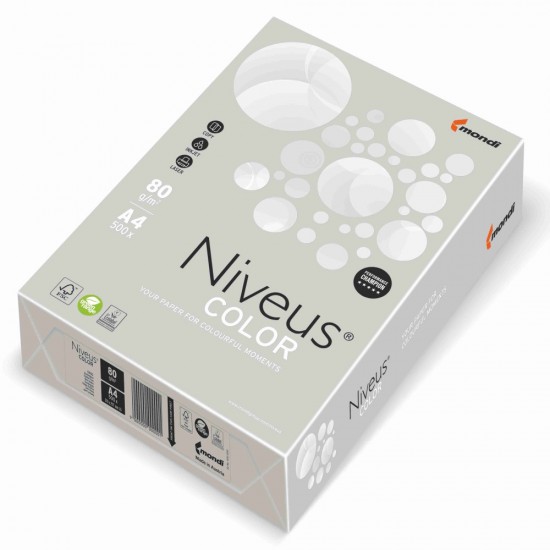 Hartie Copiator A4 Gri Scoica Pal 80g 500/top Og52 Niveus