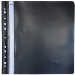 Dosar Plastic Cu Sina Si Multiperforatii Negru Noki