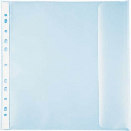 Folie Protectie A4 Cu Clapa Laterala 25/set Noki