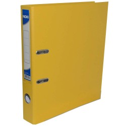 Biblioraft Plastifiat Interior-Exterior Noki, Cotor 7.5 cm, Galben, Bibliorafturi Plastifiate, Biblioraft Noki, Bibliorafturi Noki, Bibliorafturi Acte, Bibliorafturi Birou, Biblioraft Acte, Biblioraft Scoala, Biblioraft Organizare