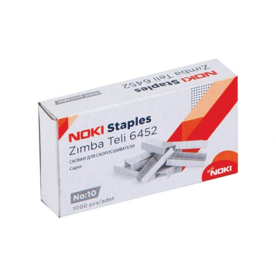 Capse Nr.10 Noki, 1000 Buc/Set, Capse Rezistente, Capse Otel, Capse din Otel, Set de Capse, Set Capse Noki, Capse Letz, Capse Capsator, Capse pentru Capsator, Capse rapide