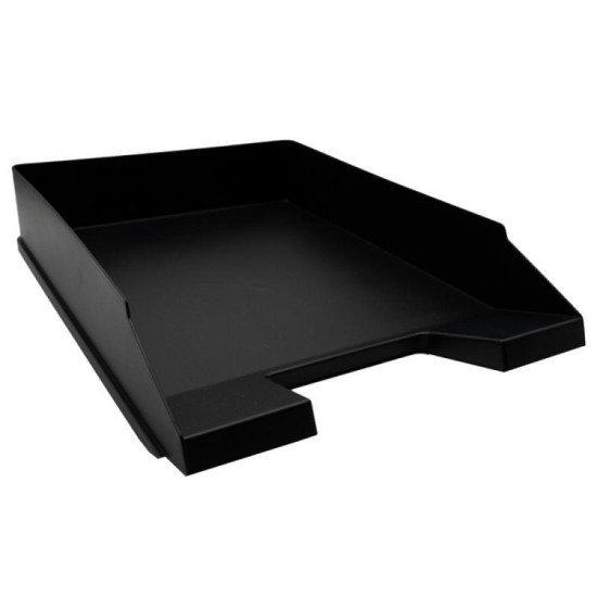 Tavita Documente Plastic Neagra Eco