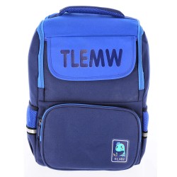 Ghiozdan Gimnaziu Funtasy 2 Fermoare Bleumarin Pigna