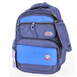 Ghiozdan Clasa 0 Funtasy Bleumarin Cu Penar 4 Fermoare Pigna