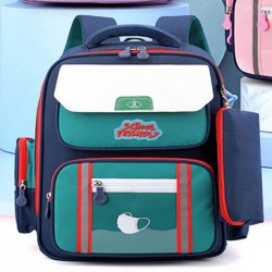 Ghiozdan Clasele 1-4 Sf Verde Cu Penar 3 Fermoare Pigna