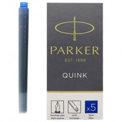 Cartuse Cerneala Mari Albastre 5/cutie Parker