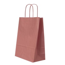 Punga Hartie Maner Rasucit 22 X 10 X 31 Cm Caisa Pastel/alb Papiroti