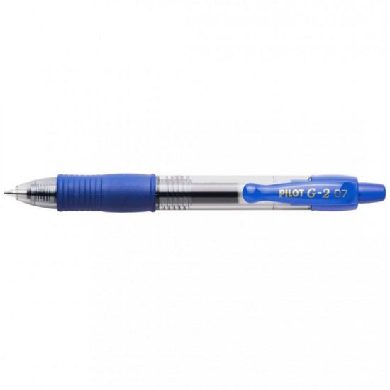 Pix Cu Gel Cu Mecanism 0.7mm G2 Albastru Pilot