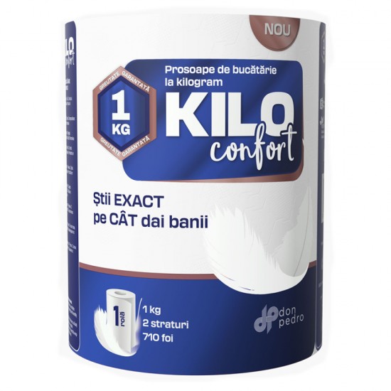 Prosop Hartie Alb Rola 2str 113.6m Kilo