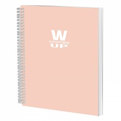 Caiet Spira A4 100 File Dictando 60g Coperta Pp Crem Working Up Pigna