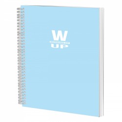 Caiet Spira A4 100 File Aritmetica 60g Coperta Pp Bleu Working Up Pigna