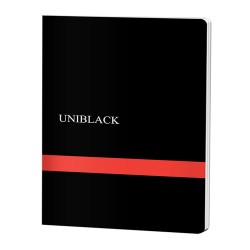 Caiet A4 60 File Dictando 70g Coperta Pp Rosie Uniblack Pigna
