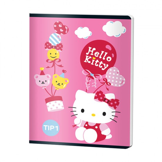 Caiet Tip I 24 File Hello Kitty Pigna