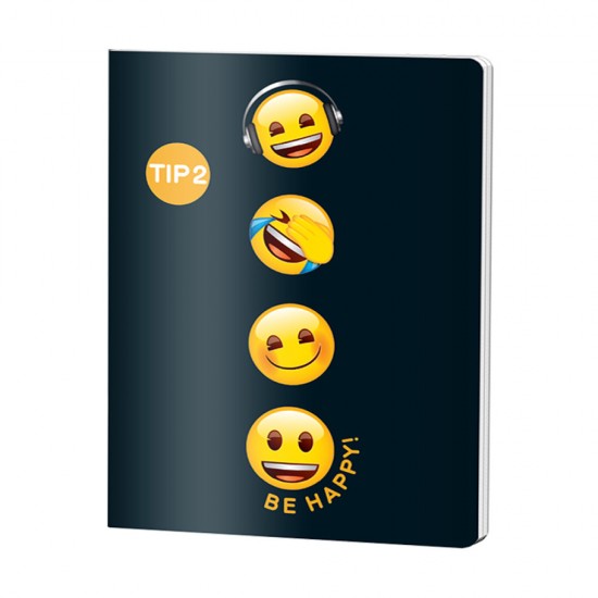 Caiet Tip Ii 24 File Emoji Pigna