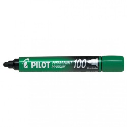 Marker Permanent Verde Varf Rotund 3mm 100 Pilot