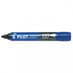 Marker Permanent Albastru Varf Rotund 3mm 100 Pilot