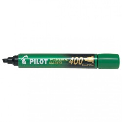 Marker Permanent Verde Varf Tesit 4mm P400 Pilot