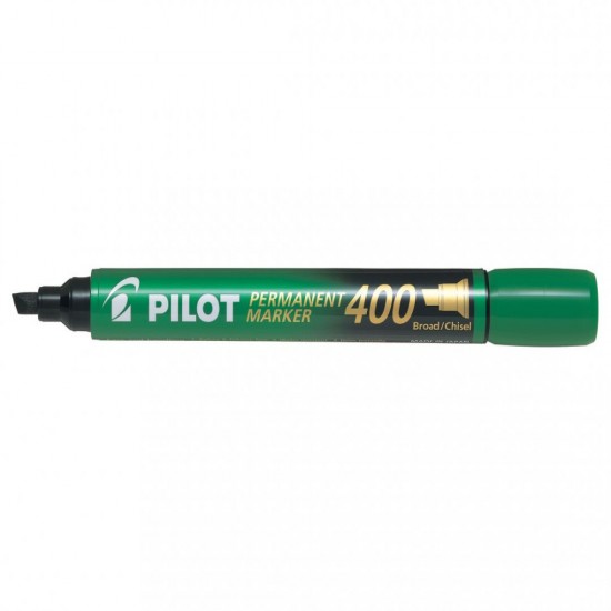 Marker Permanent Verde Varf Tesit 4mm P400 Pilot
