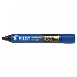 Marker Permanent Albastru Varf Tesit 4mm P400 Pilot