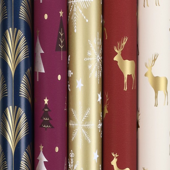 Hartie Ambalaj Rola 70cm X 2m Charming Winter Rotolux