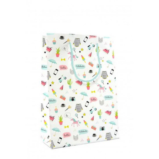 Pungi Cadou Uptown Funk L 240 X 100 X 335 Mm Rotolux