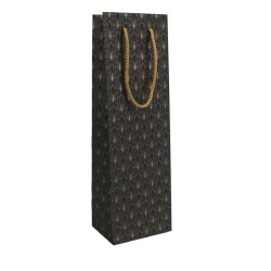 Pungi Cadou Sticla Black&gold B 120 X 90 X 39 0mm Rotolux