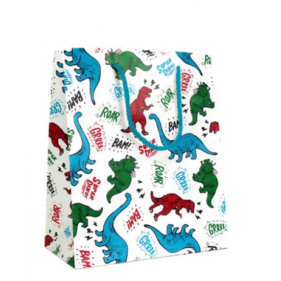 Pungi Cadou Dream Big Dino L 240 X 100 X 335 Mm Rotolux