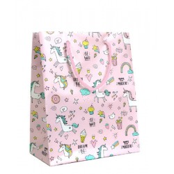 Pungi Cadou Dream Big Unicorn L 240 X 100 X 335 Mm Rotolux