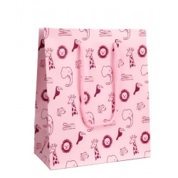 Pungi Cadou Petit Jungle Pink L 240 X 100 X 335 Mm Rotolux