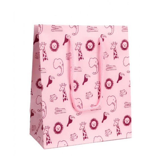 Pungi Cadou Petit Jungle Pink L 240 X 100 X 335 Mm Rotolux