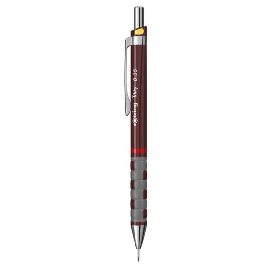 Creion Mecanic 0.35mm Tikky 3 Burgundi Rotring.