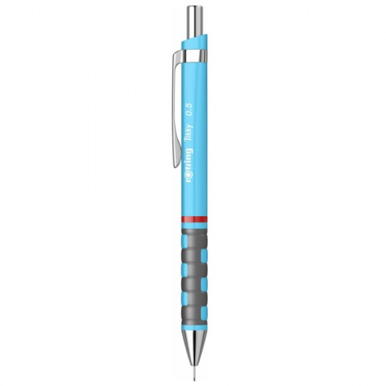 Creion Mecanic 0.5mm Tikky 3 Albastru Deschis Rotring