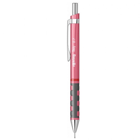 Creion Mecanic 0.7mm Tikky 3 Roz Sidefat Rotring
