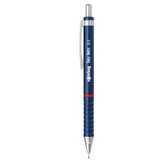 Creion Mecanic 0.5mm Tikky 3 Albastru Retro Rotring