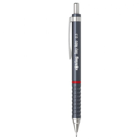Creion Mecanic 0.5mm Tikky 3 Gri Retro Rotring