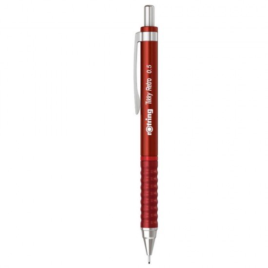 Creion Mecanic 0.5mm Tikky 3 Rosu Retro Rotring