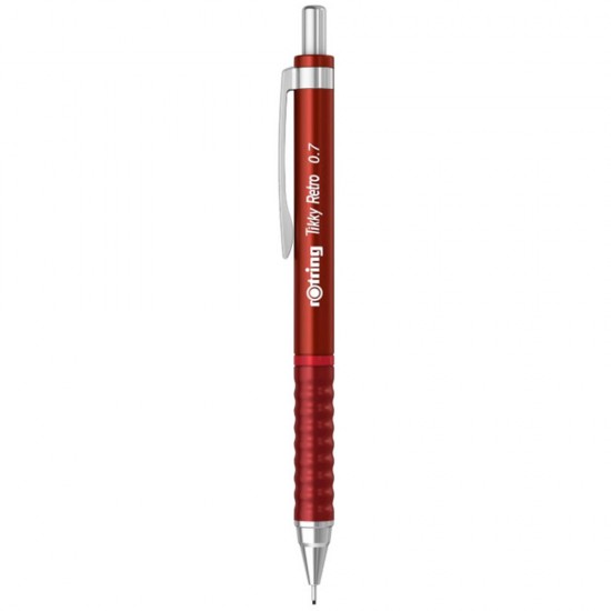 Creion Mecanic 0.7mm Tikky 3 Rosu Retro Rotring