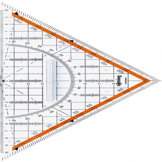 Echer Profesional Cu Maner 23cm Rotring