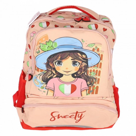 Ghiozdan Cl I-iv 3 Fermoare Sweety Pigna