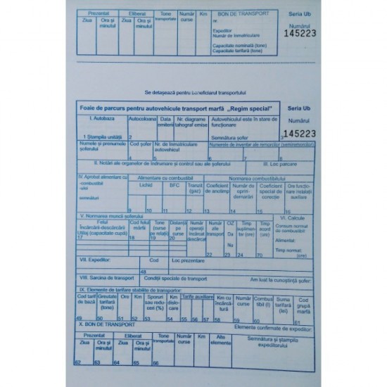 Foi Parcurs Marfa A4 Inseriate
