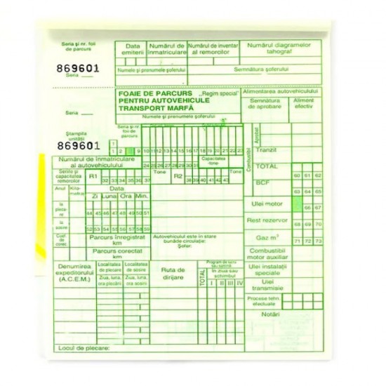 Foi Parcurs Marfa A5 Inseriate