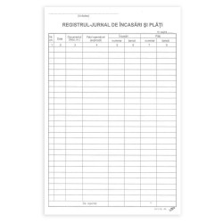 Registru Jurnal De Incasari Si Plati
