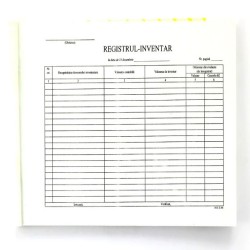 Registru Inventar Orizontal 31 Decembrie