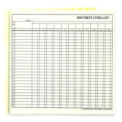 Document Cumulativ A4 Orizontal