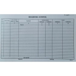 Registru Jurnal Orizontal Gold