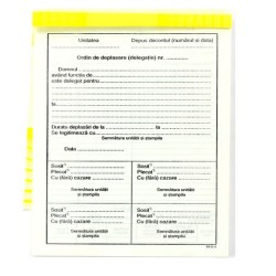 Ordin De Deplasare A5
