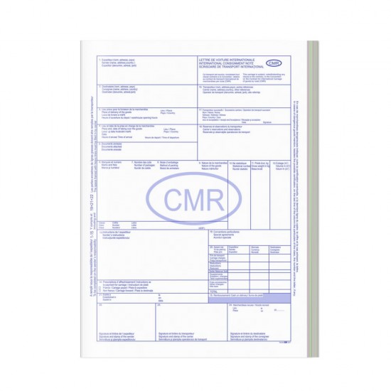 Cmr Transport Marfa In Trafic International 5 Ex