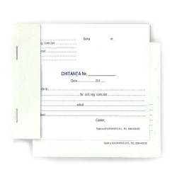 Chitantier A6 2 Exemplare Gold